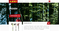 Desktop Screenshot of leki.lt